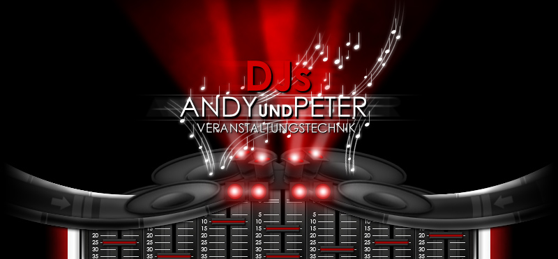 DJs Andy und Peter - Logo mit Link zur Startseite